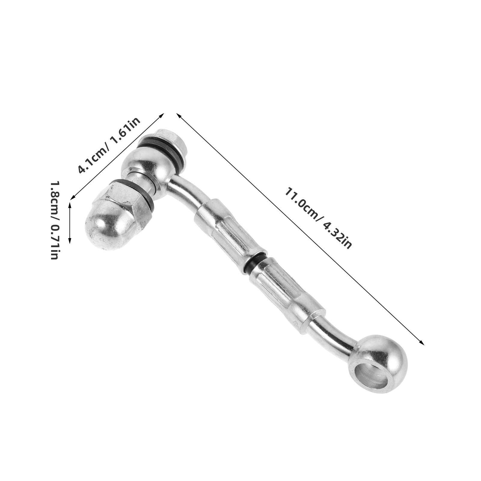 Metrische oliebuisfittingadapt - Compression Fitting Brass recensie en prijs