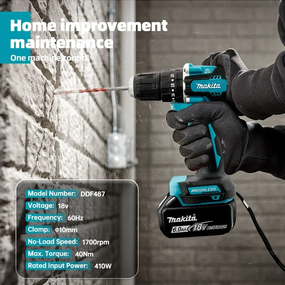 Makita DDF487 Borstelloze schr - Makita Drill Ddf484 recensie en prijs